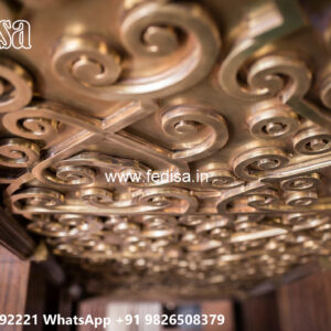 Wooden Classic Ceiling Design Hall Ka Pop Design No-12489