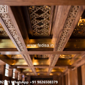 Wooden Classic Ceiling Design Pop Phool Ka Design No-12510