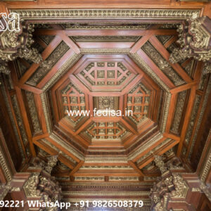 Wooden Classic Ceiling Design Room Ke Chhat Ka Design No-12550