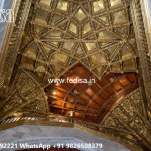 Wooden Classic Ceiling Design Star Design Pop No-12577