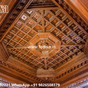 Wooden Classic Ceiling Design Design Of Plus Minus Pop No-12578