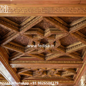 Wooden Classic Ceiling Design False Ceiling For Rectangular Room No-12604