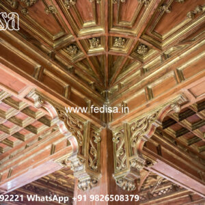 Wooden Classic Ceiling Design Ceiling Design Readymade No-12628