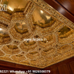 Wooden Classic Ceiling Design Pop Bharti Ke Design No-12643