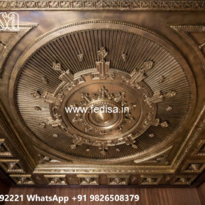 Wooden Classic Ceiling Design Ceiling Design With Putty No-12651