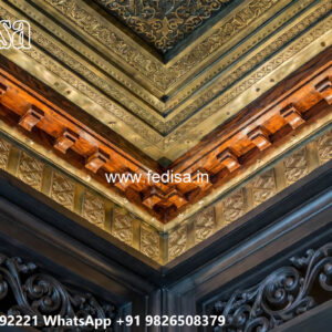 Wooden Classic Ceiling Design Chhath Ki Pop Ke Design No-12653