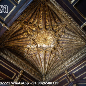 Wooden Classic Ceiling Design Ceiling Ka Design Pop No-12690