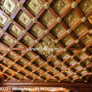Wooden Classic Ceiling Design Pop Profile Design No-12700