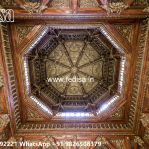 Wooden Classic Ceiling Design Modern Pop Design For Room No-12710