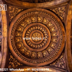 Wooden Classic Ceiling Design Latest Pop Design Minus Plus No-12731