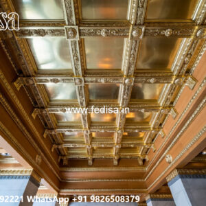 Wooden Classic Ceiling Design Pop Ka Latest Design No-12745