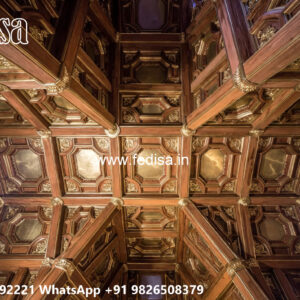 Wooden Classic Ceiling Design Wall Design False Ceiling No-12748