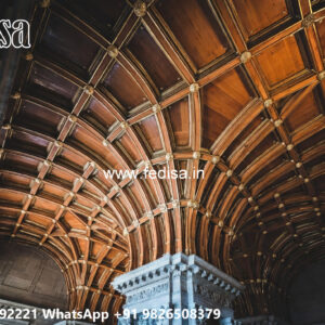 Wooden Classic Ceiling Design Pop Cupboard Design No-12763