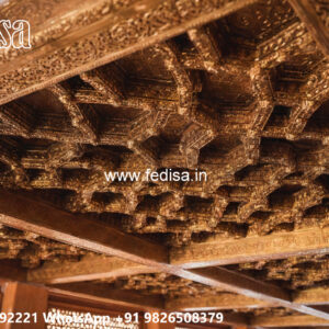 Wooden Classic Ceiling Design Latest Kitchen Pop Design No-12786