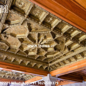 Wooden Classic Ceiling Design Pop At Home Design No-12789