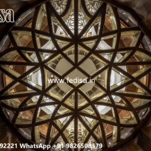 Wooden Classic Ceiling Design Pop Home Decoration No-12804