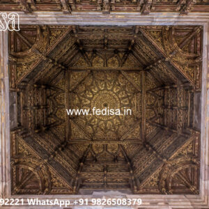 Wooden Classic Ceiling Design New Design Pop Plus Minus No-12821