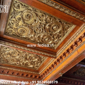 Wooden Classic Ceiling Design Show Me Pop Design No-12826