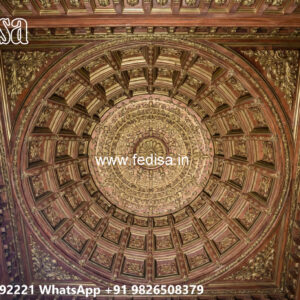 Wooden Classic Ceiling Design Pop Ceiling Pop Ceiling No-12868