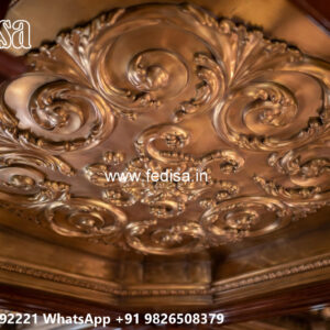 Wooden Classic Ceiling Design Four Ceiling Pop Ka Design No-12870