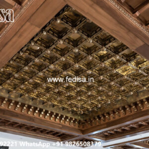 Wooden Classic Ceiling Design Pop Nai Design No-12895