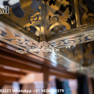 Wooden Classic Ceiling Design False Ceiling Plane Design No-12897