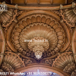 Wooden Classic Ceiling Design Simple Pop Ceiling Design For Bedroom No-12919