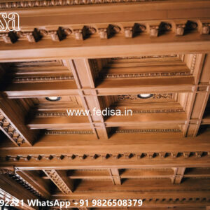 Wooden Classic Ceiling Design Pop Ceiling Design No-12969