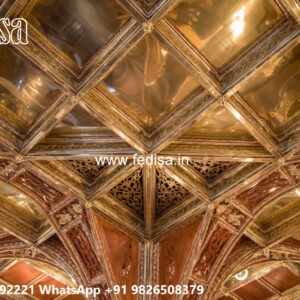 Wooden Classic Ceiling Design False Ceiling Design For Bedroom No-12974