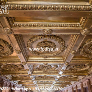 Wooden Classic Ceiling Design Simple Pop Design 2026 No-12983