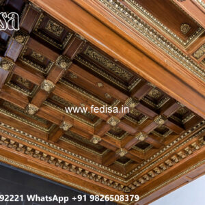 Wooden Classic Ceiling Design Roof Ceiling Design No-12993