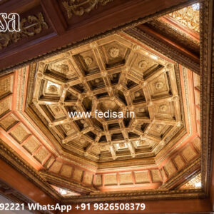 Wooden Classic Ceiling Design Simple False Ceiling Design For Hall No-13003