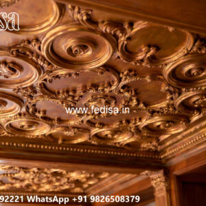 Wooden Classic Ceiling Design Pop Ceiling Design Catalog No-13008