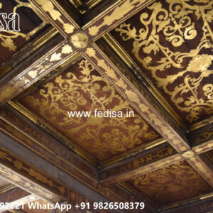 Wooden Classic Ceiling Design Pop Ki Design No-13022