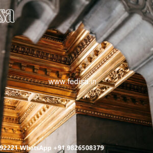 Wooden Classic Ceiling Design Gypsum Board Design No-13026