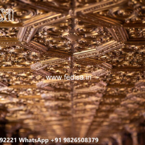 Wooden Classic Ceiling Design Bedroom False Ceiling No-13029