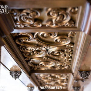 Wooden Classic Ceiling Design Plus Minus Pop Design For Gallery No-13031