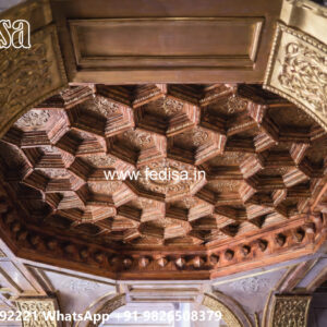 Wooden Classic Ceiling Design Minus Plus Pop No-13032