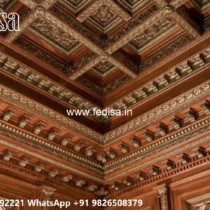 Wooden Classic Ceiling Design Bedroom False Ceiling Design 2026 No-13050