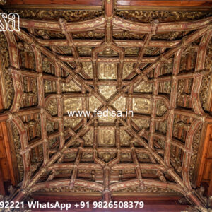 Wooden Classic Ceiling Design Kitchen Ceiling Ideas No-13084