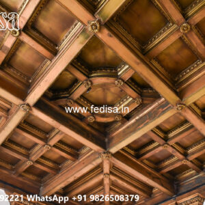 Wooden Classic Ceiling Design Ceiling Border Design No-13100