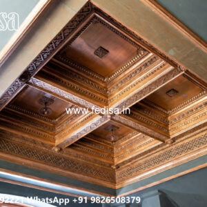 Wooden Classic Ceiling Design Pvc Ceiling Design For Home No-13144