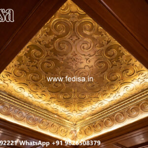 Wooden Classic Ceiling Design Forsling Design For Hall No-13168