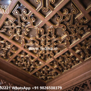 Wooden Classic Ceiling Design Plywood Ceiling Design No-13171