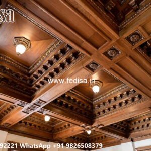 Wooden Classic Ceiling Design Porch Ceiling Design No-13177