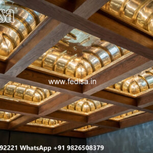 Wooden Classic Ceiling Design Pop Design For Hall 2026 No-13191