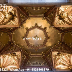Wooden Classic Ceiling Design Ceiling Wallpaper Ideas No-13194