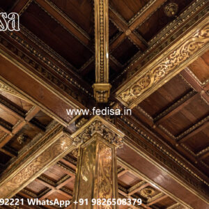 Wooden Classic Ceiling Design Cnc Ceiling Design No-13201
