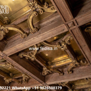 Wooden Classic Ceiling Design High Ceiling Design No-13203