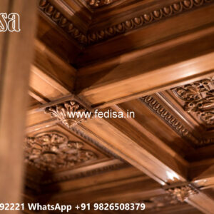Wooden Classic Ceiling Design Plus Minus Design Pop No-13207
